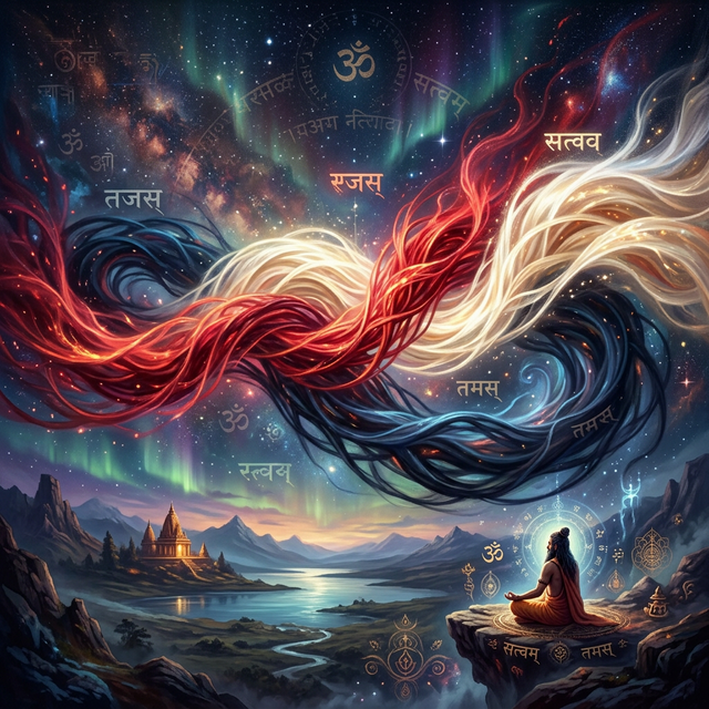 guṇatrayavibhāgayoga